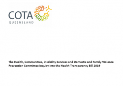 The Health, Communities, Disability Services and Domestic and Family Violence Prevention Committee Inquiry into the Health Transparency Bill 2019 preview image